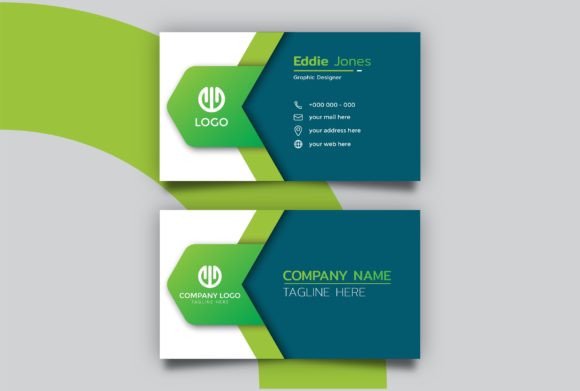 Creative Green Business Card Template: A Modern Approach to Professional Branding