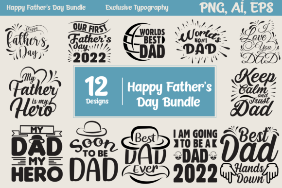 Exploring the Fatherβs Day T-shirt Design Bundle: A Versatile Resource for Creative Projects