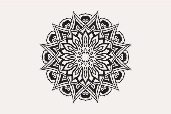 Vector Indian Mandala Background Design